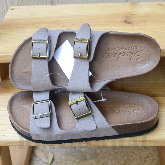 BROWN Skechers Ladies'  Sandal - Picture 3 of 6